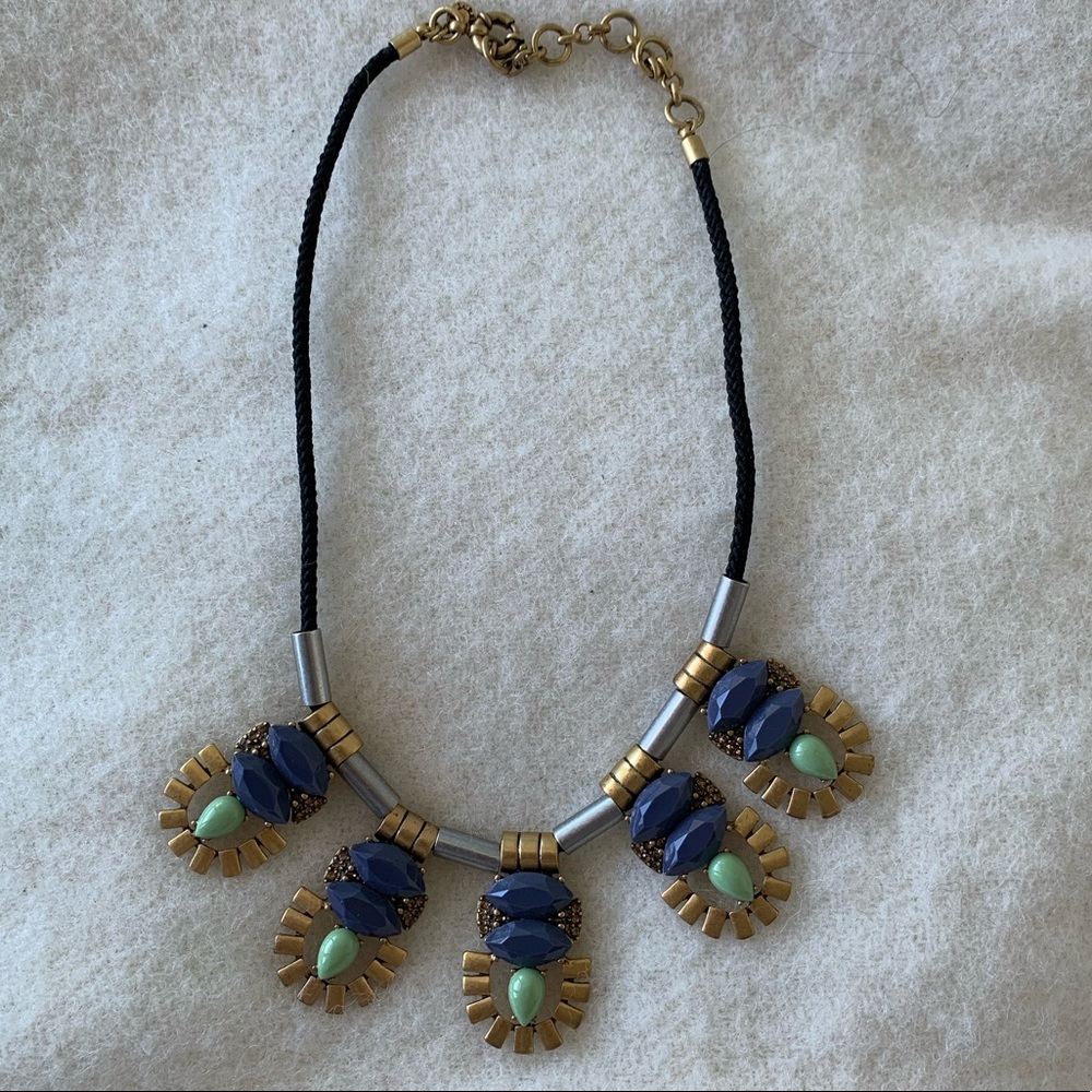 J.Crew | Gold toned statement necklace